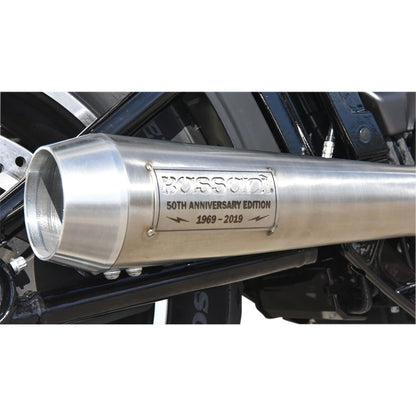 Harley-Davidson Softail (18-25) Road Rage III 50th Anniversary komplet udstødning – Bassani – ekstra produktvisning 2 med fokus på design og detaljer
