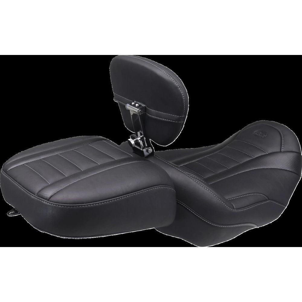 Harley-Davidson Touring (23-26) Deluxe Touring solosæde – Mustang – Mustang varenr. 89401GM – ekstra visning af form, polstring og design – billede 2
