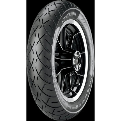 Metzeler ME 888 Marathon Ultra MH90-21 54H TL – fordæk – originalt Metzeler MC-dæk med stabilitet, komfort og rolig kørefølelse.