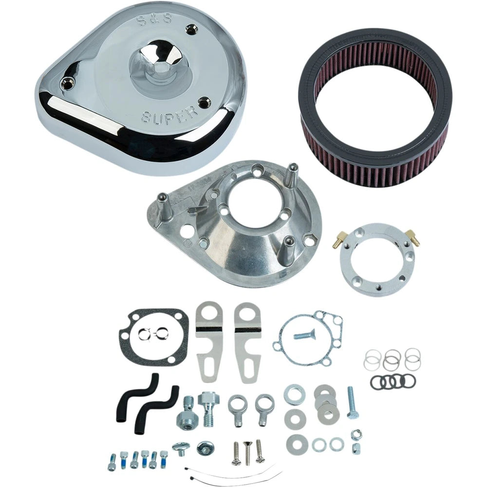 Harley-Davidson Sportster (07-22) Teardrop Air Cleaner, Teardrop, krom – S&S Cycle