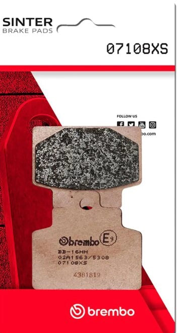 Detaljebillede 3 af Piaggio MP3 300 HPE Sport 24 bremseklodser – Brembo XS 07108XS
