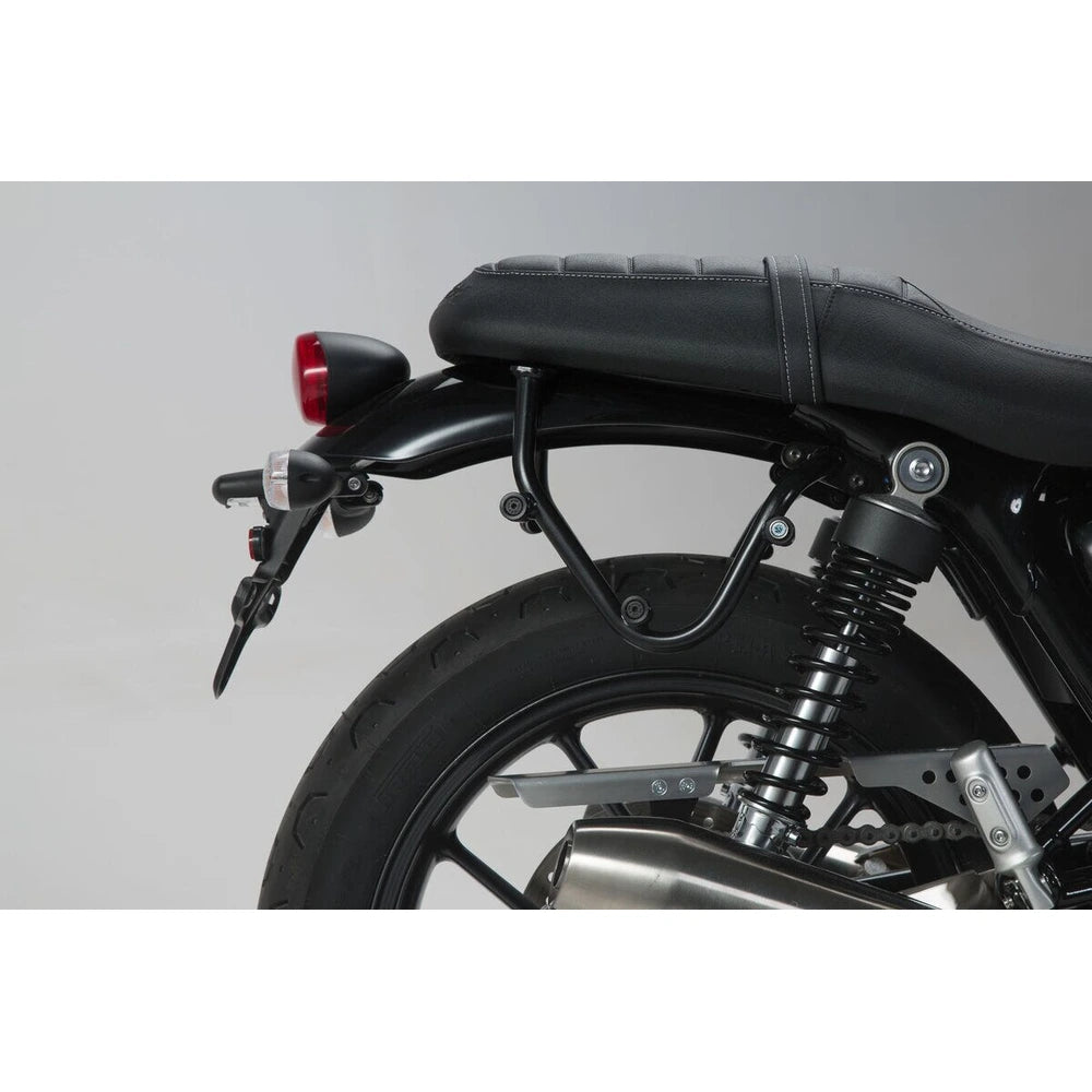 Triumph Street Twin 900 ABS (16-22) m.fl. Legend Gear LC1 Side Bag System Black Edition – SW-Motech – produktbillede 2