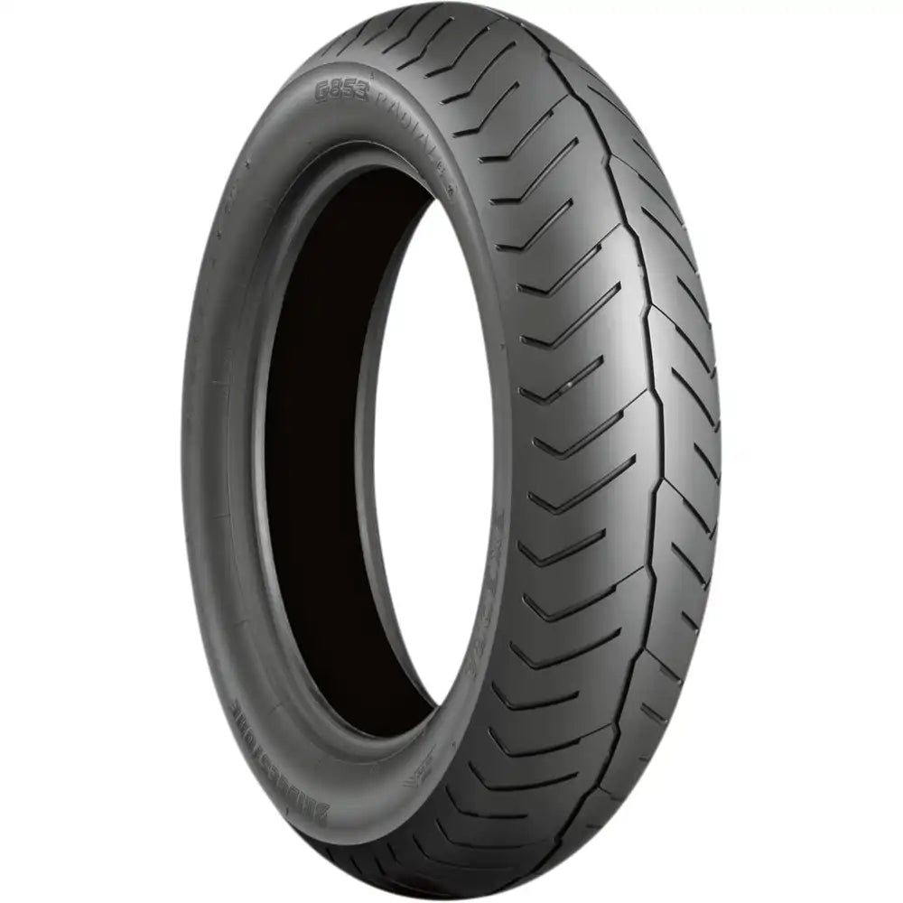 Bridgestone Exedra G853 130/70R18 63H TL – fordæk – originalt Bridgestone fordæk med høj stabilitet til kraftige cruisere. Køb hos Mo2parts.
