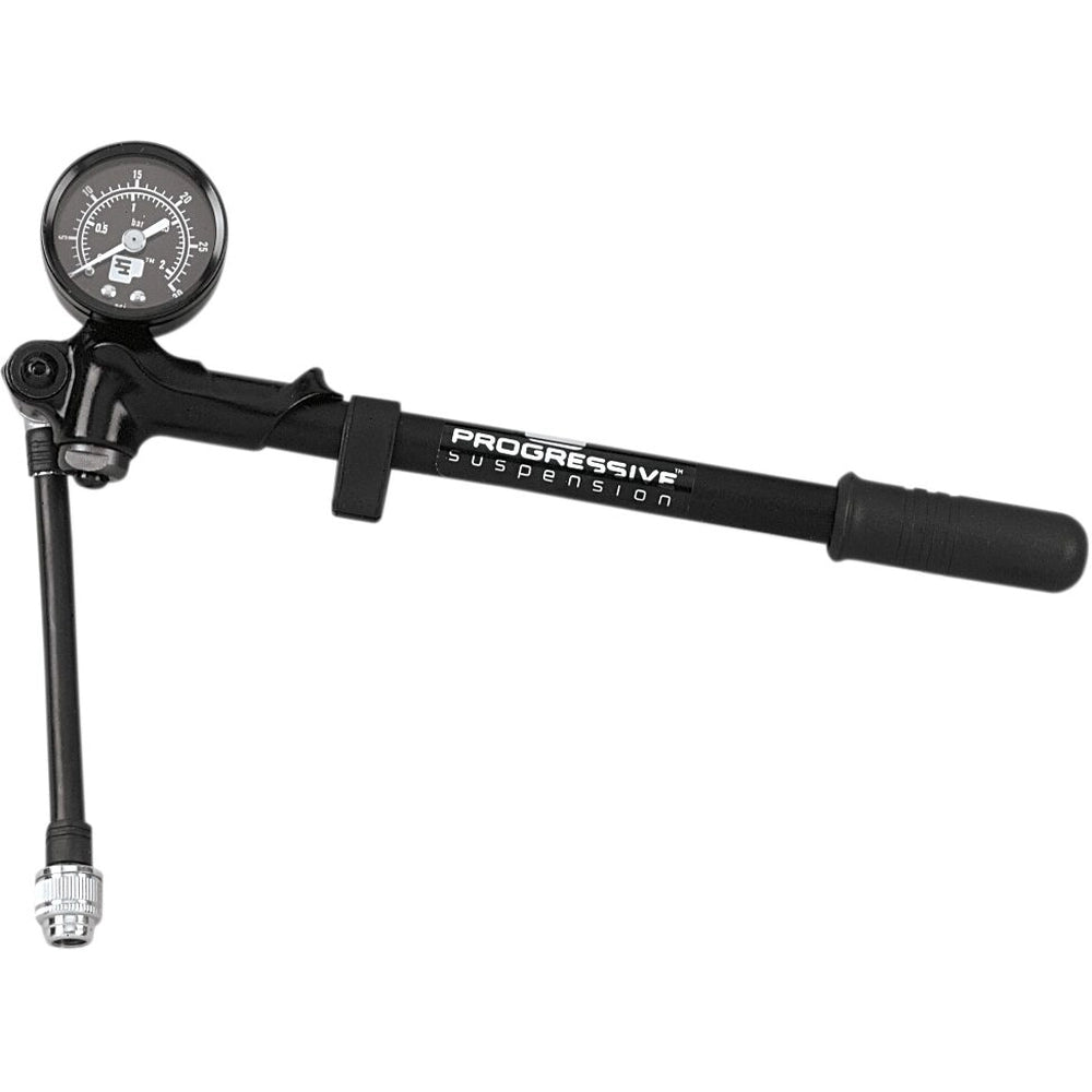 Affjedringspumpe med manometer 0 psi - 30 psi – præcis Progressive Suspension affjedringspumpe