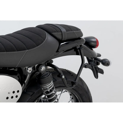 Triumph Street Scrambler 900 ABS (17-22) m.fl. Legend Gear LC2 Side Bag System Brown Edition (Left) – SW-Motech – produktbillede 5