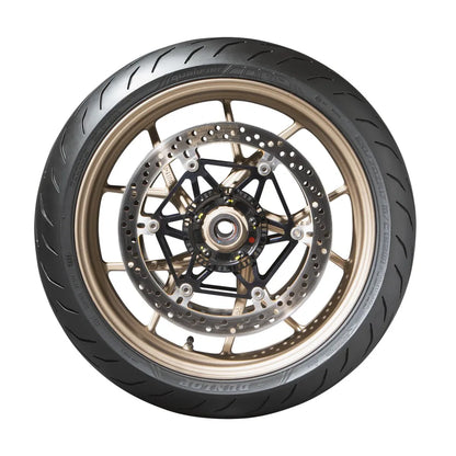 Dunlop Qualifier Core 120/70ZR17 (58W) TL – fordæk – originalt Dunlop fordæk med sportslige køreegenskaber til skarp pris. Køb hos Mo2parts. Produktbillede 3.