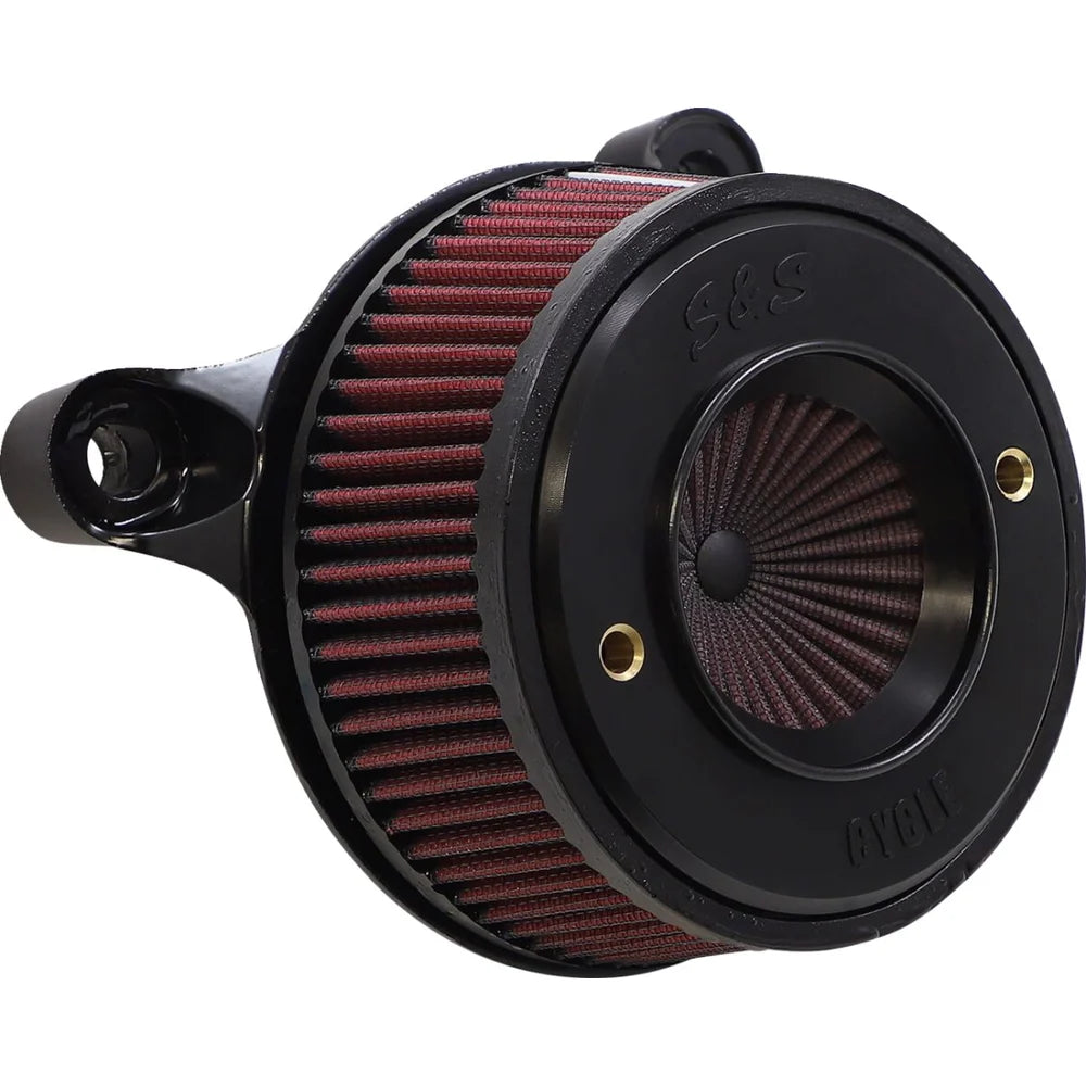 Harley-Davidson modeller (01-17) Air Stinger Stealth Air Cleaner Kit, Air Stinger / Stealth, Ring, sort / krom – S&S Cycle – ekstra produktvisning 2