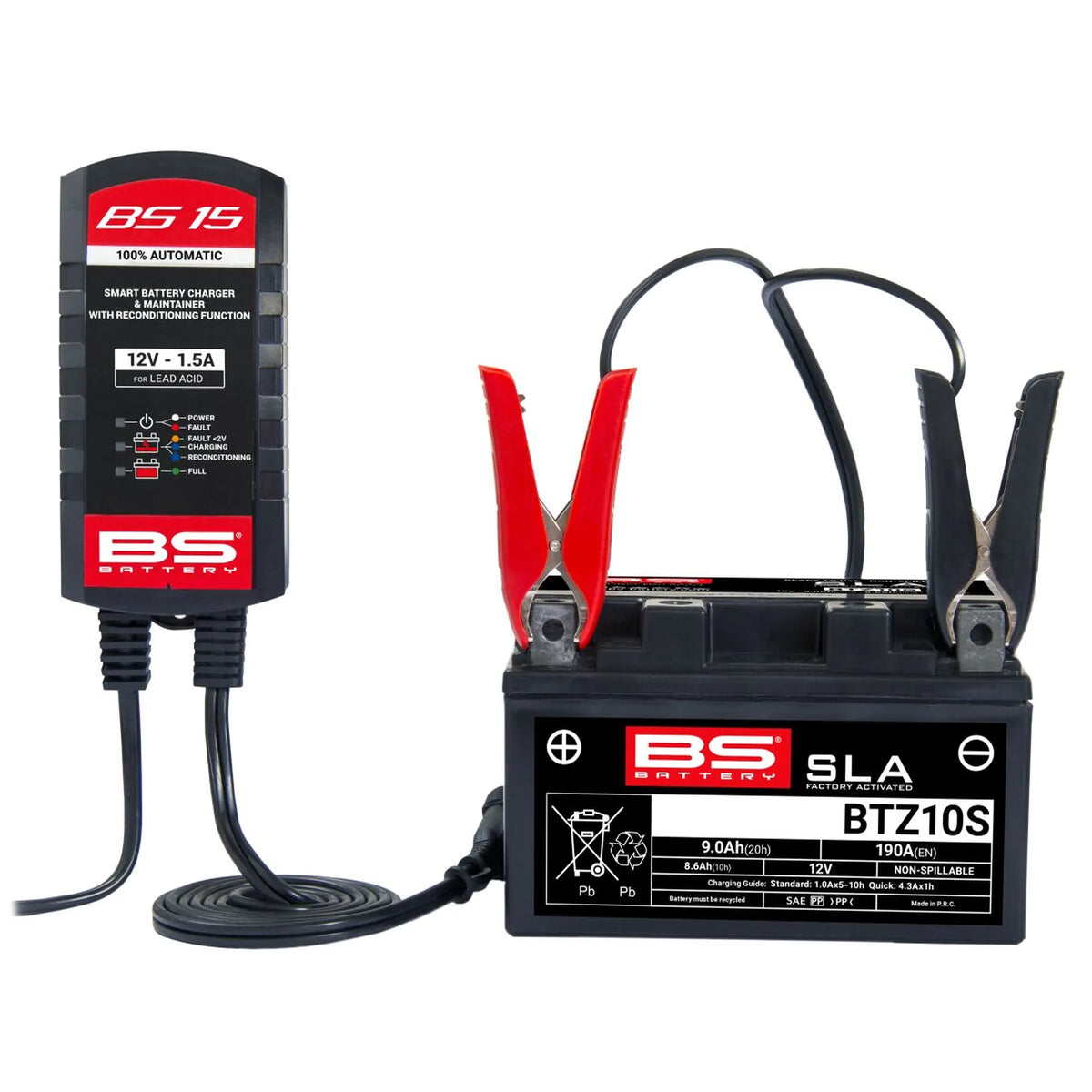 BS Battery BS 15 12V / 1,5A MC batterilader
