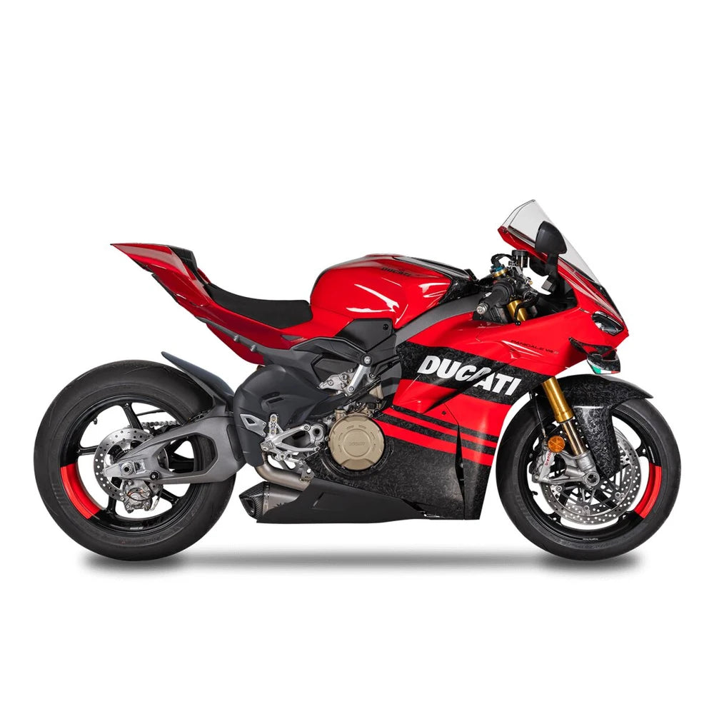 Ducati Panigale V4 / Streetfighter V4 (25-26) Underbody slip-on, titanium – Spark – produktdetalje fra alternativ vinkel, billede 5