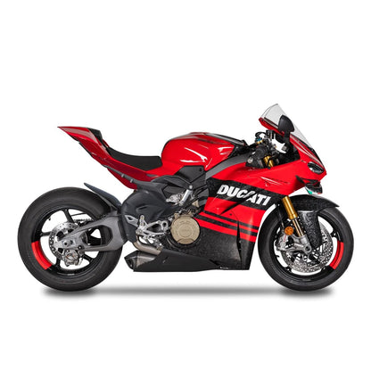 Ducati Panigale V4 / Streetfighter V4 (25-26) Underbody slip-on, titanium – Spark – produktdetalje fra alternativ vinkel, billede 5