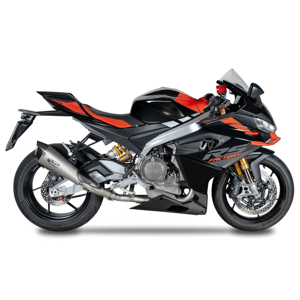 Aprilia RS 660 / Tuono 660 (20-26) Konix Evo komplet udstødning, titanium – Spark – detalje af materialer, svejsninger og udførelse, billede 3