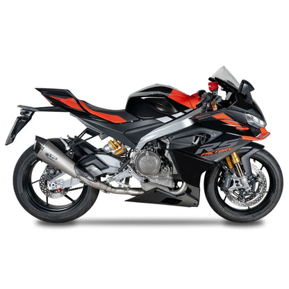 Aprilia RS 660 / Tuono 660 (20-26) Konix Evo komplet udstødning, titanium – Spark – detalje af materialer, svejsninger og udførelse, billede 3