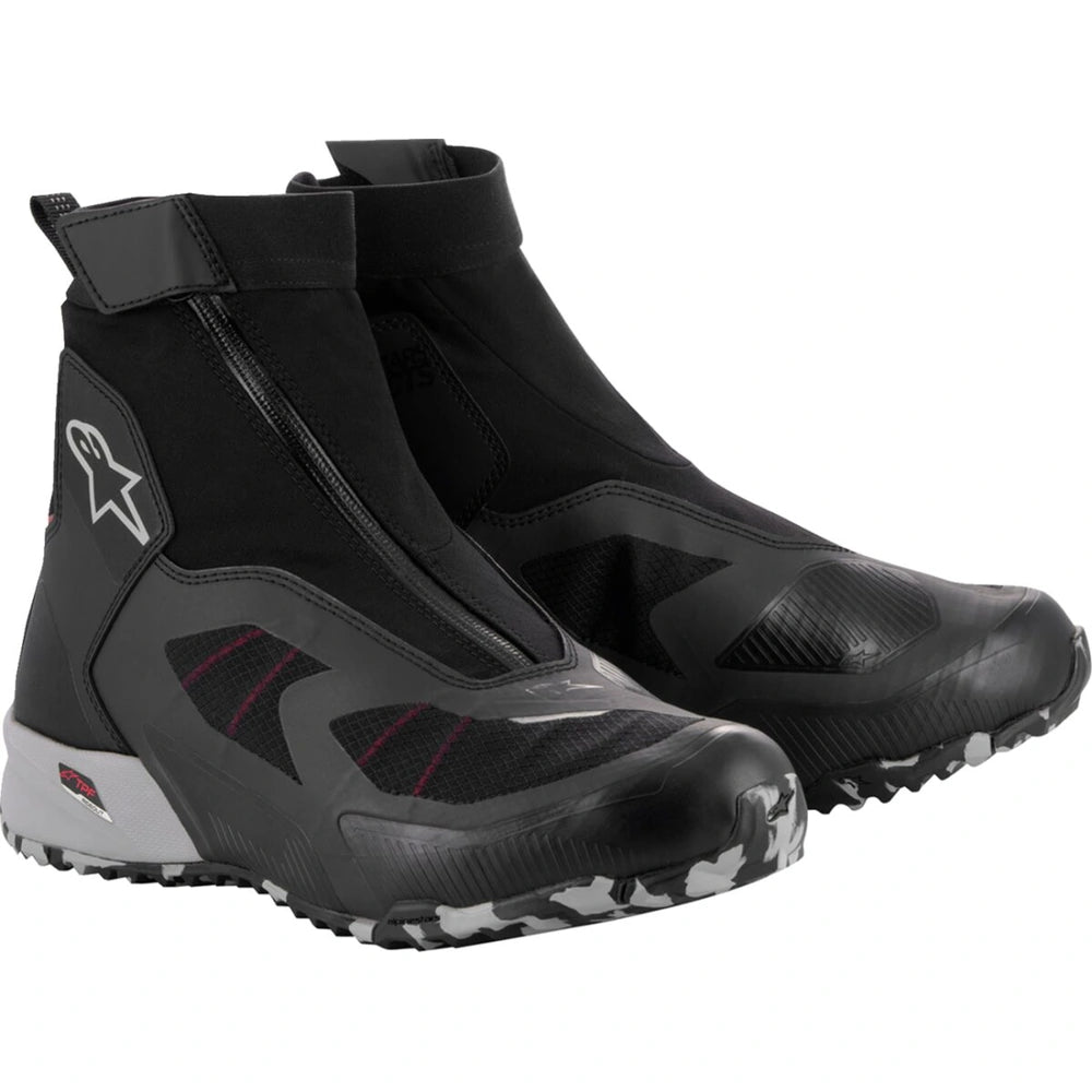 MC sko CR-8 Gore-Tex®, herre – Sort/Grå/Rød, str. EU 43 / US 10 fra Alpinestars – primært produktbillede