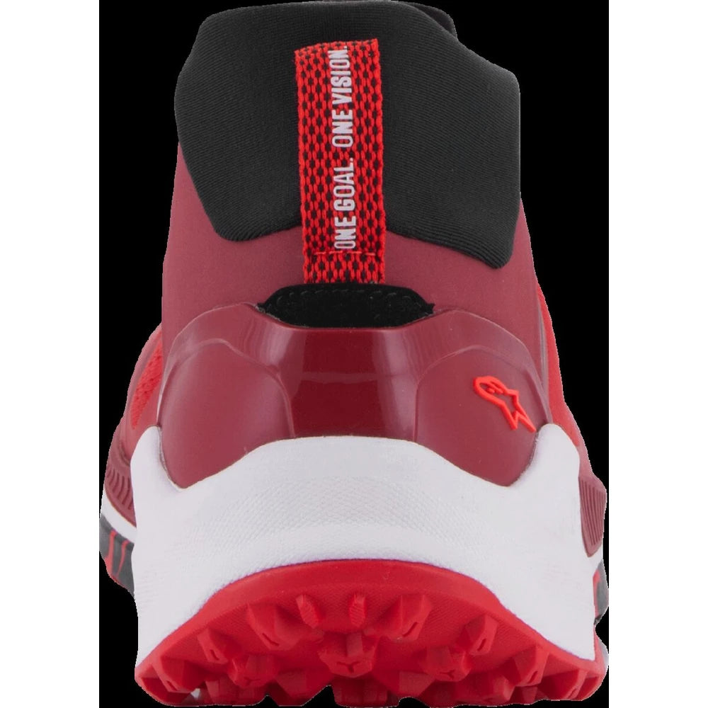MC sko Meta XR V2, herre – Bright Red/Dark Red/Hvid, str. EU 47,5 / US 13.5 fra Alpinestars – produktdetalje 2