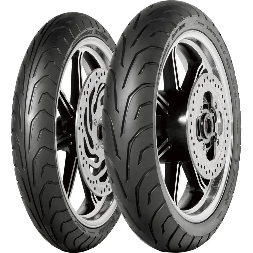 Dunlop Arrowmax StreetSmart 110/90-16 59V TL – fordæk – originalt Dunlop fordæk med klassisk look med moderne vejgreb. Køb hos Mo2parts.