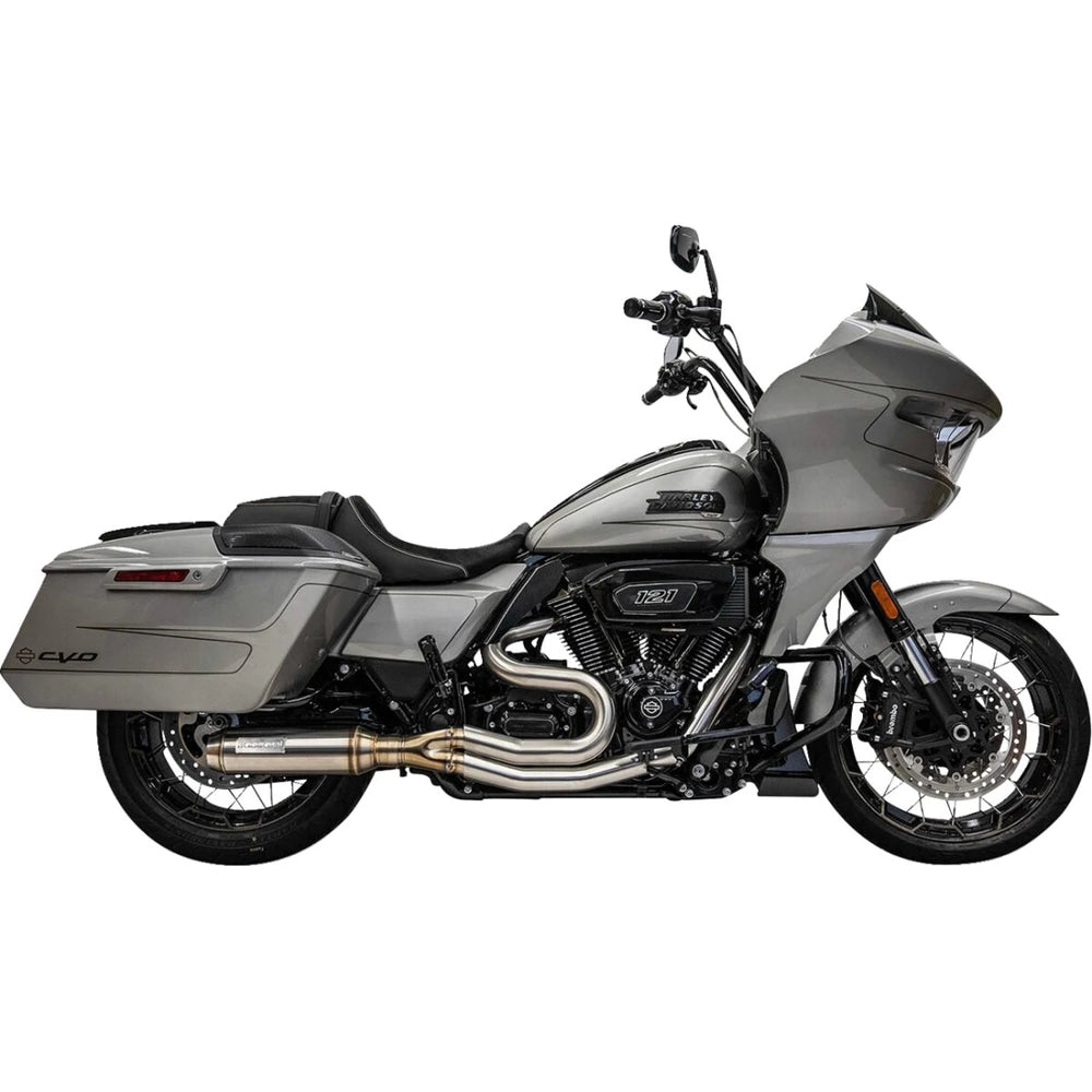 Harley-Davidson Touring (17-25) 2-i-1 Mid-Length Super Bike komplet udstødning – Bassani – ekstra produktvisning 3 med fokus på design og detaljer