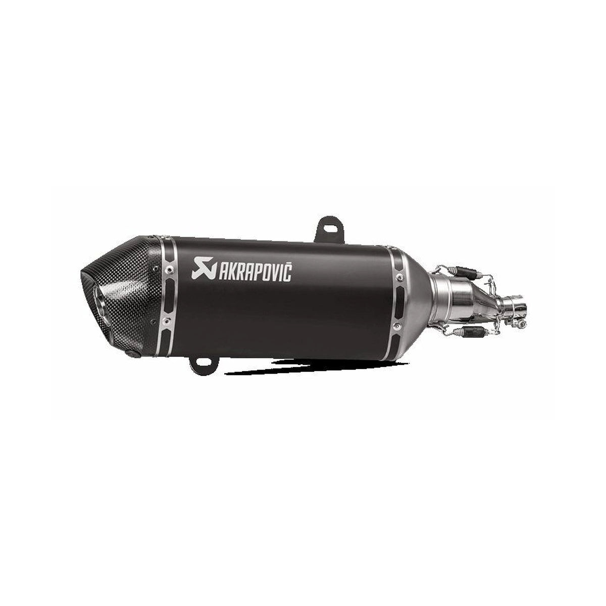 Akrapovič S-VE125SO1-HZBL slip-on monteret på Vespa GTS 125 IGET (17-20) m.fl.