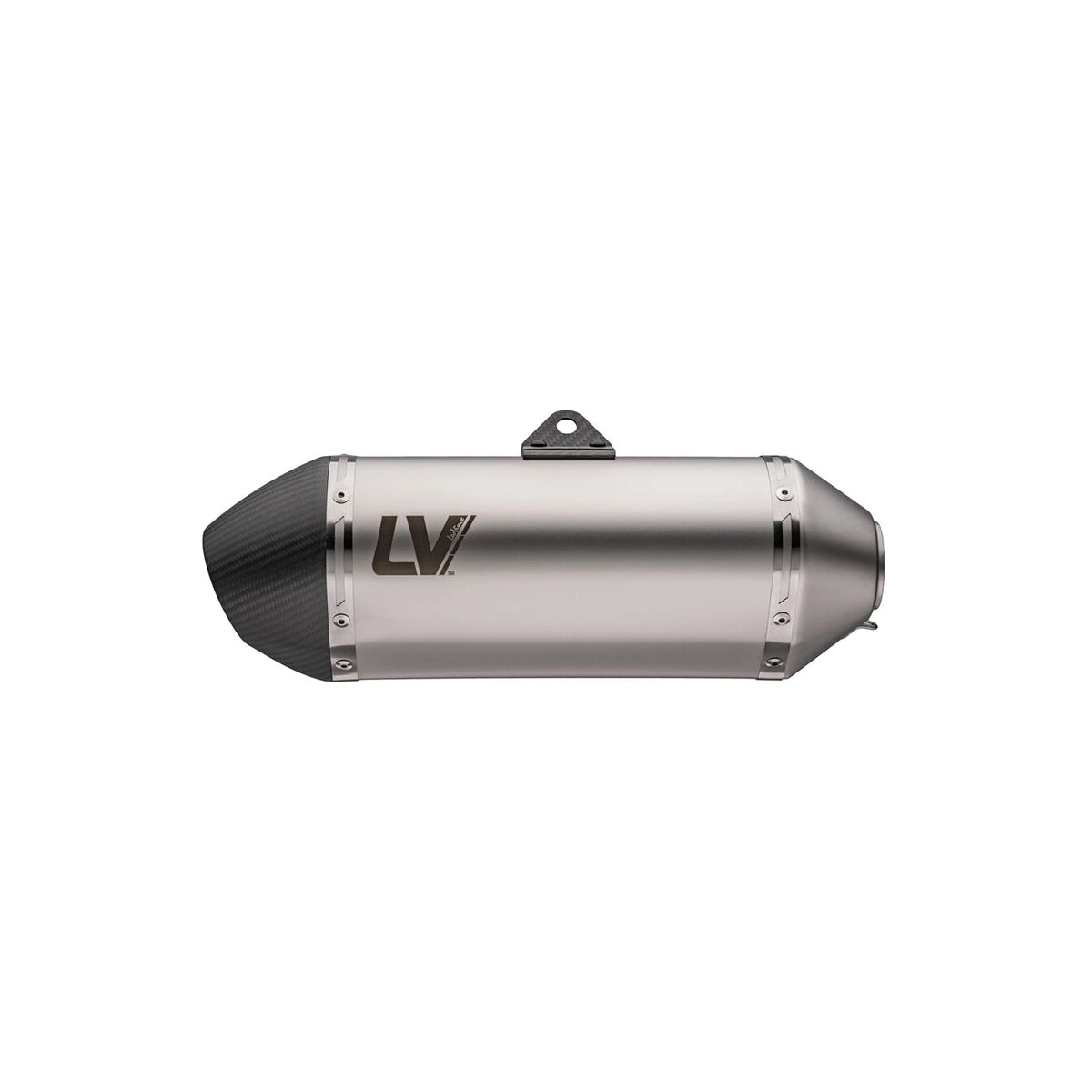 BMW F750GS (18-23) m.fl. LeoVince LV-14 slip-on – rustfri – titanium-look