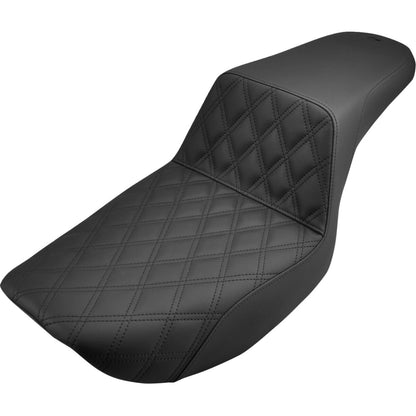 Harley-Davidson FX/FL (82-00) Step-Up 2-up sæde Front Lattice Stitch – Saddlemen