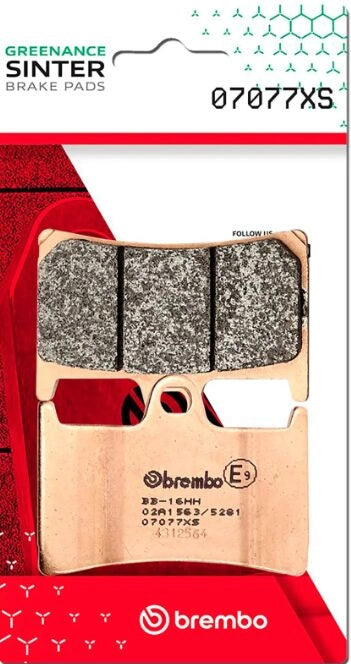 Detaljebillede 3 af Yamaha XP 530 T-Max 12-19 bremseklodser – Brembo XS 07077XS
