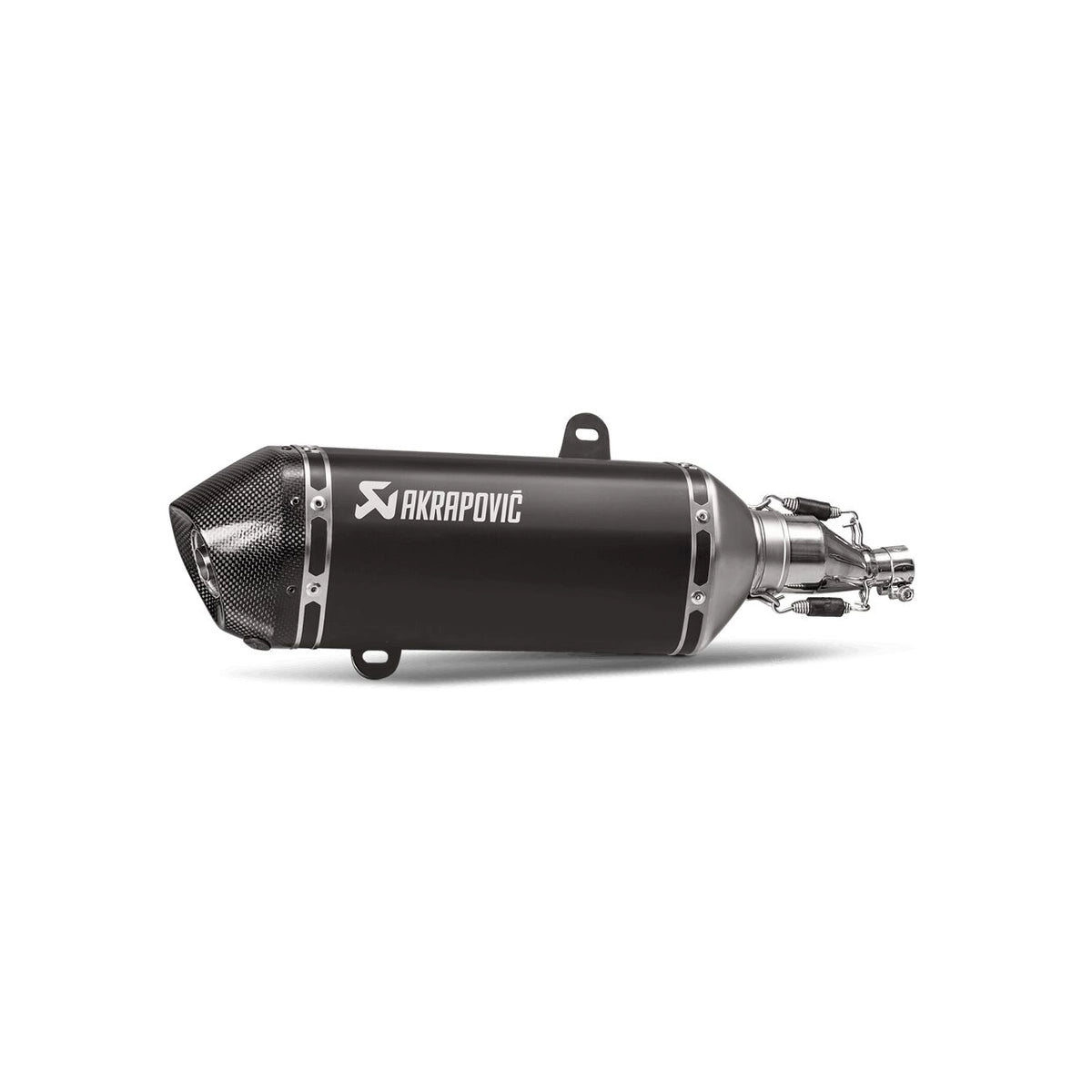 Akrapovič S-VE125SO2-HZBL slip-on monteret på Vespa GTS 125 IGET (21-24)