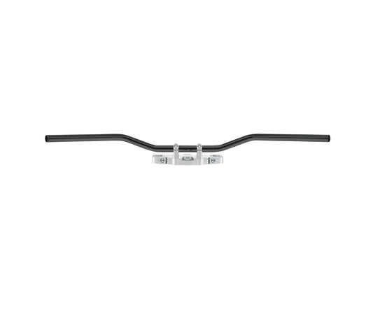 Styr – stål – 25,4 mm Flyerbar – sort – kabeludfræsning – TRW MCL132SKK