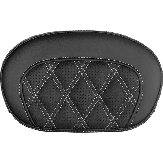 sissy bar pude Lattice Stitch/ White Stitching, 26,5 cm (10-1/2") × 16,5 cm (6-1/2") – Saddlemen