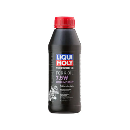 Forgaffelolie, 7,5W – LIQUI MOLY Motorbike Fork Oil Medium/Light – Fuldsyntetisk – 500 ml – alternativ produktvisning