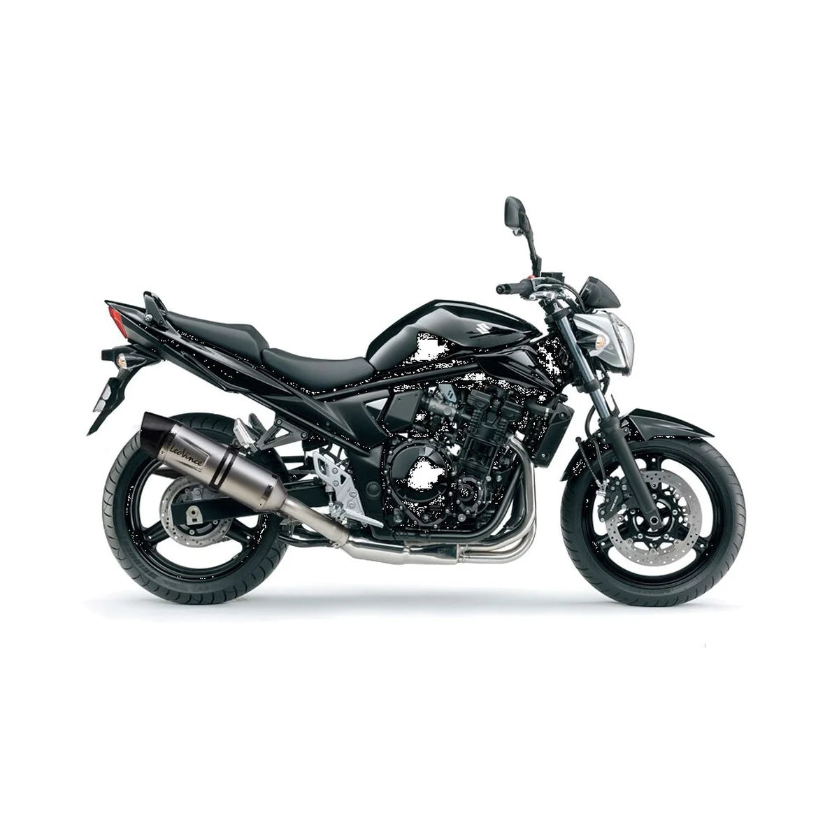 Suzuki GSF 650 (07-15) m.fl. LeoVince LV One EVO slip-on – rustfri – ekstra produktvisning af lyddæmper, finish og detaljer 4