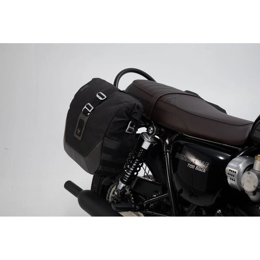 Triumph Bonneville 1200 T120 ABS (16-26) m.fl. Legend Gear LC2 Side Bag System Brown Edition – SW-Motech – produktbillede 2