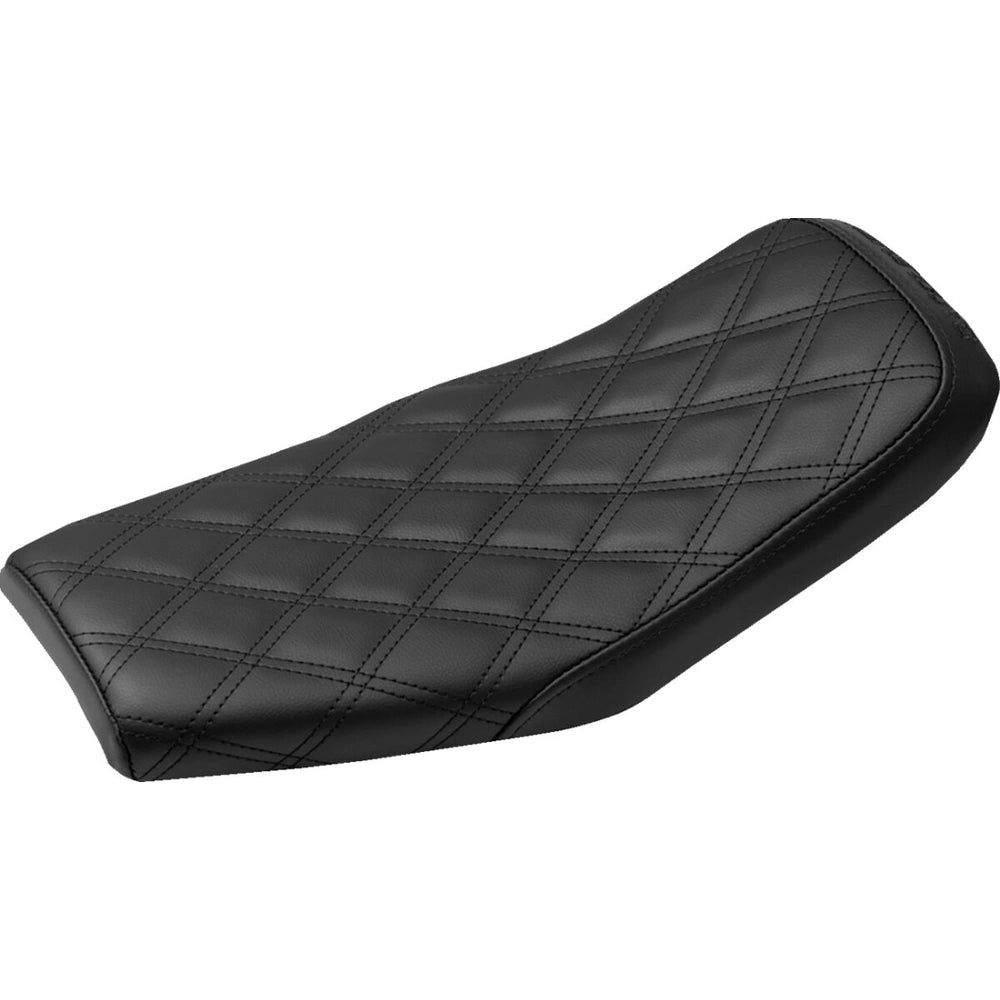Harley-Davidson rigid frame (90-03) Eliminator solosæde Lattice Stitch – Saddlemen – ekstra produktvisning med fokus på form, polstring, syninger og finish – billede 2