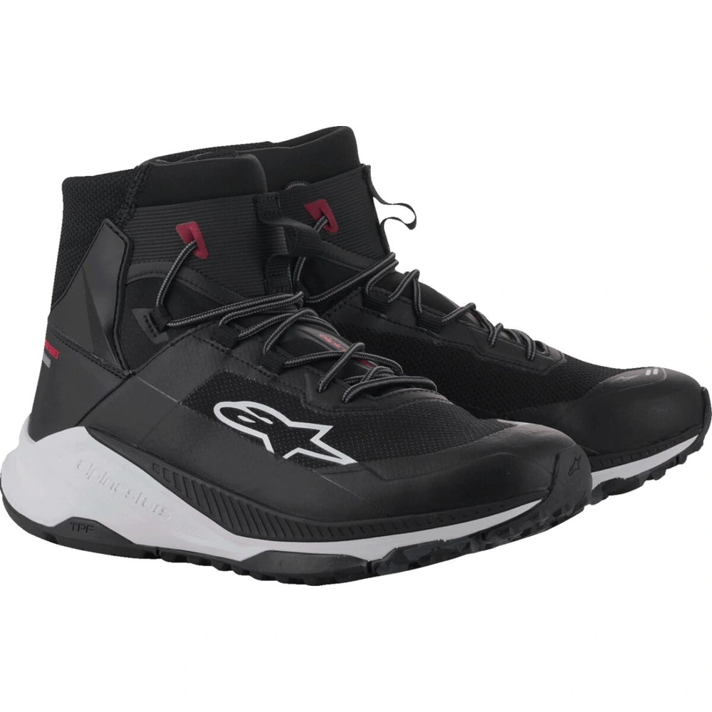 MC sko Speedforce XR, herre – Sort/Hvid, str. US 9.5 fra Alpinestars – primært produktbillede