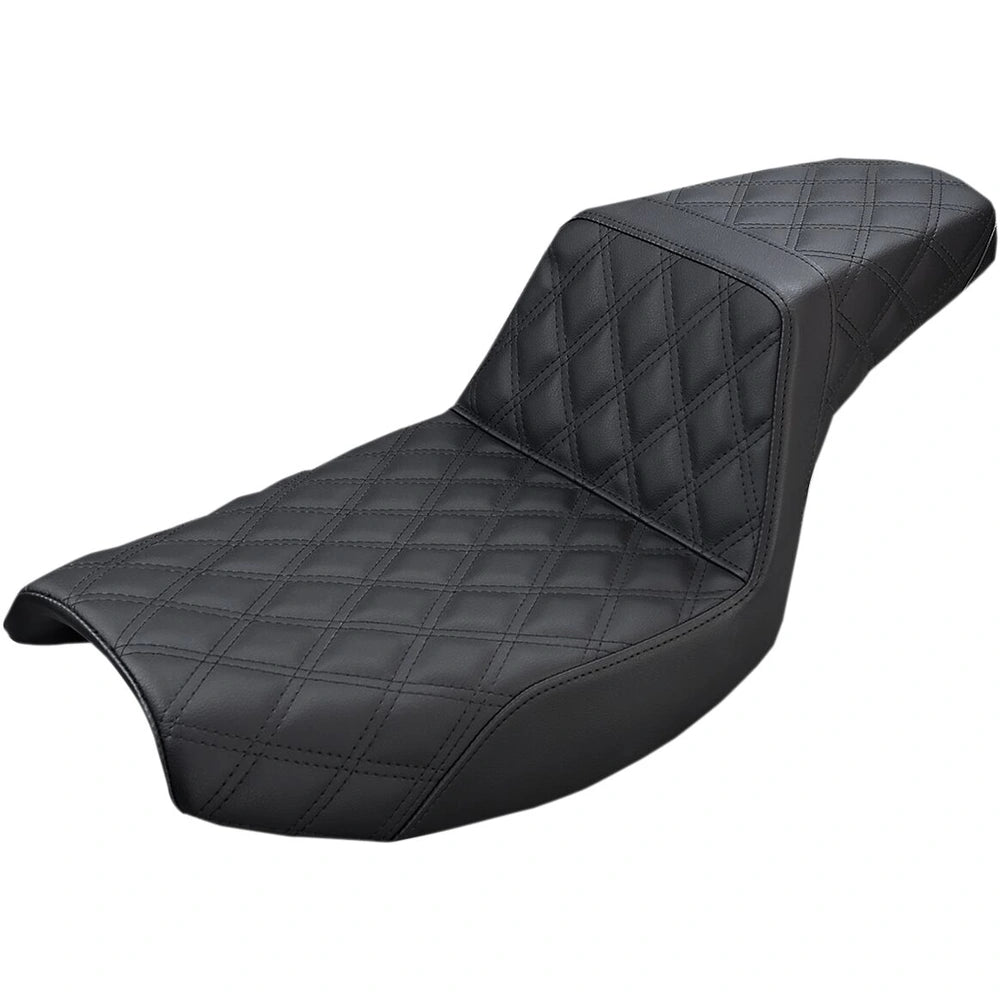 Harley-Davidson FX/FL (82-00) Step-Up 2-up sæde Full Lattice Stitch – Saddlemen