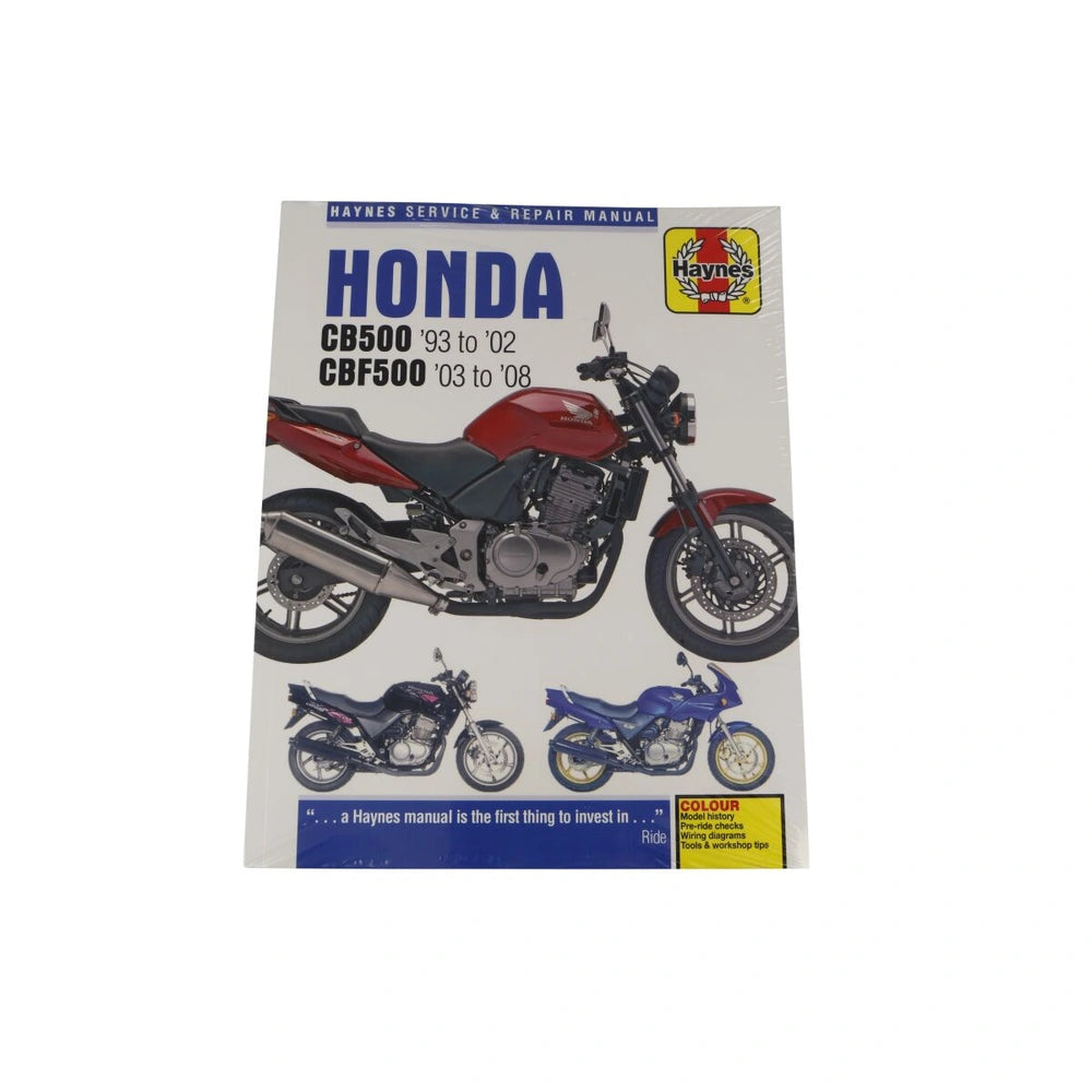 Honda CB500 (1994–2007) værkstedshåndbog – Haynes – alternativt produktbillede af Haynes værkstedshåndbog