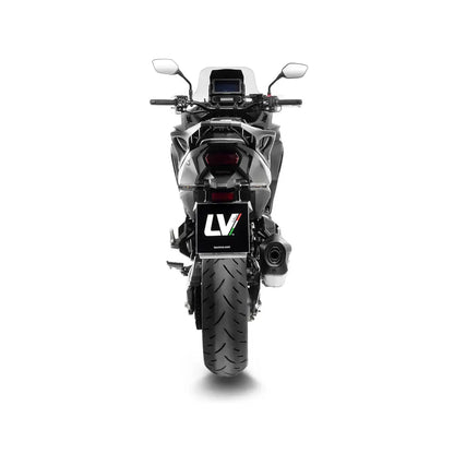 Honda NT1100 (25-26) LeoVince LV-12 R slip-on – rustfri – titanium-look – ekstra produktvisning af lyddæmper, finish og detaljer 4