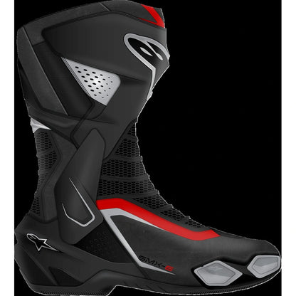 Racingstøvler SMX-6 V3, herre – Sort/Rød/Sølv, str. EU 44 / US 9.5 fra Alpinestars – produktdetalje 2
