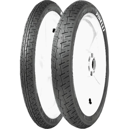 Pirelli City Demon 3.00-18 52P TL – bagdæk set fra siden – se profil og design på dette Pirelli bagdæk hos Mo2parts.