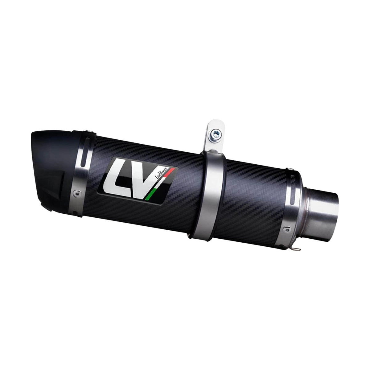 Kawasaki Ninja 400 (18-23) m.fl. LeoVince GP Corsa EVO slip-on – carbon – mat sort