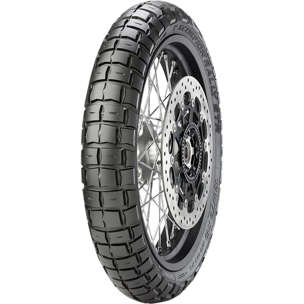 Pirelli Scorpion Rally STR 120/70 R18 59V TL – fordæk – originalt Pirelli fordæk med alsidigt greb på både asfalt og grus. Køb hos Mo2parts.