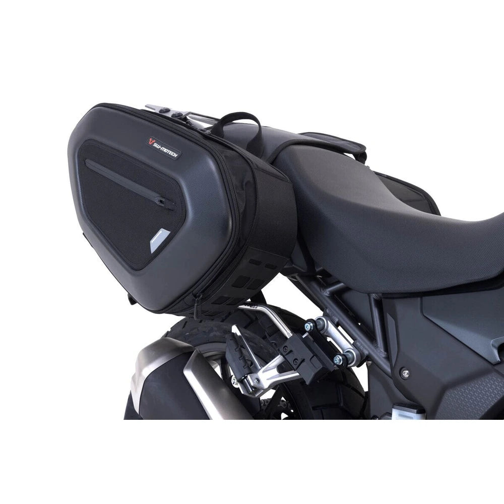 Honda CB 500 X (13-19) PRO BLAZE H sidetaske Set with EDGE Protection & Heat Guard – SW-Motech – produktbillede 2