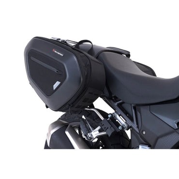 Honda CB 500 X (13-19) PRO BLAZE H sidetaske Set with EDGE Protection & Heat Guard – SW-Motech – produktbillede 2