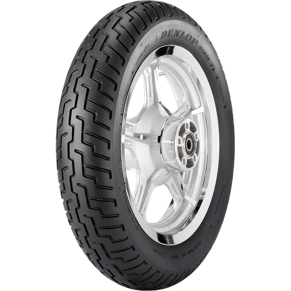 Dunlop D404 80/90-21 48H TL spec. J – fordæk – originalt Dunlop fordæk med stabil cruiser-kørsel og god komfort. Køb hos Mo2parts.