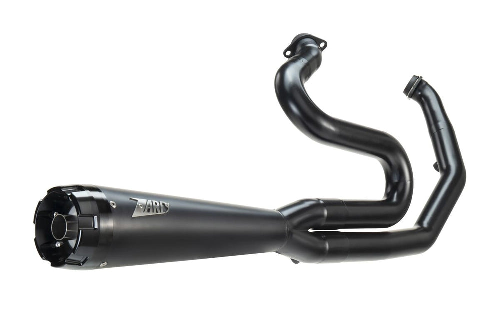 Harley-Davidson Touring (24) 2-i-1 komplet udstødning, sort – Zard