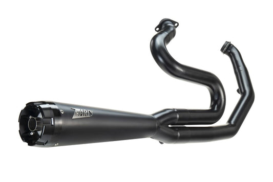 Harley-Davidson Touring (24) 2-i-1 komplet udstødning, sort – Zard