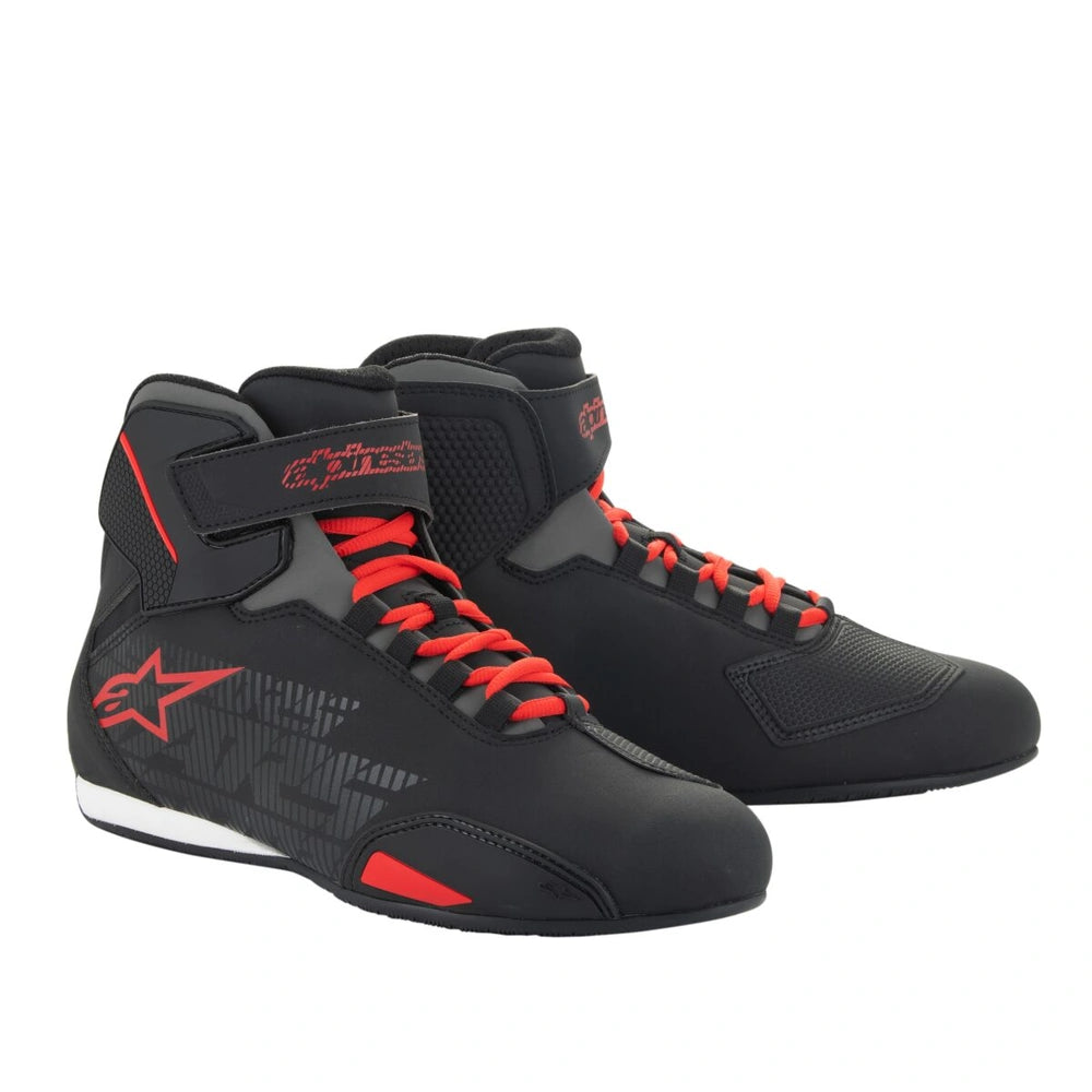 MC sko Sektor, herre – Sort/Mørkegrå/Rød, str. EU 47 / US 13 fra Alpinestars – produktdetalje 2