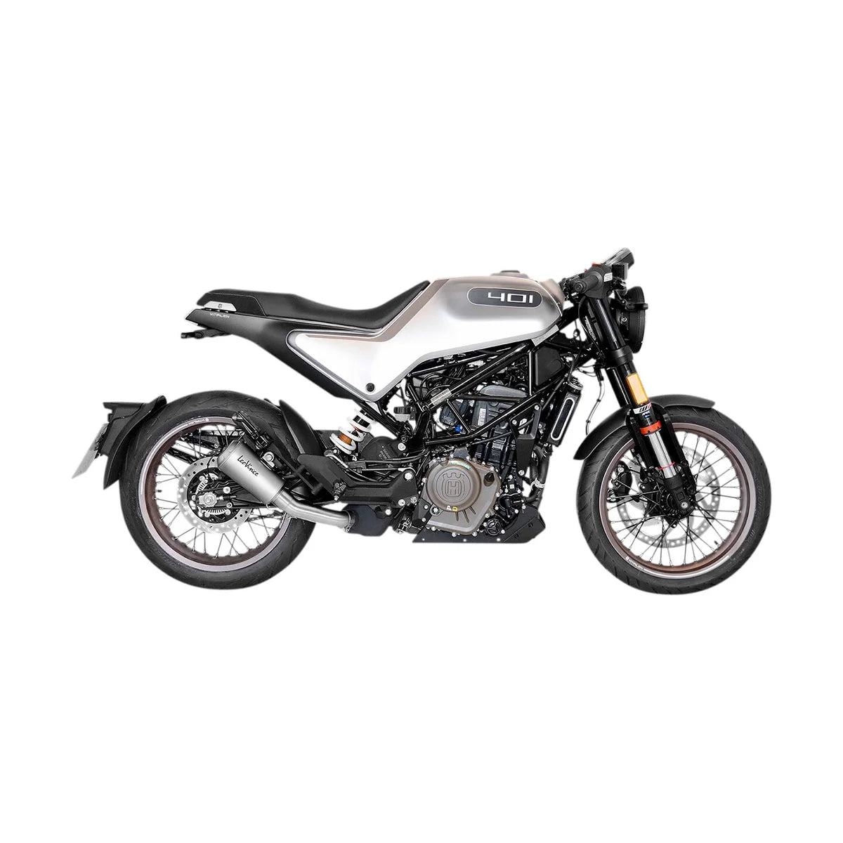 Husqvarna VITPILEN 401 (20-23) m.fl. LeoVince LV-10 slip-on – rustfri