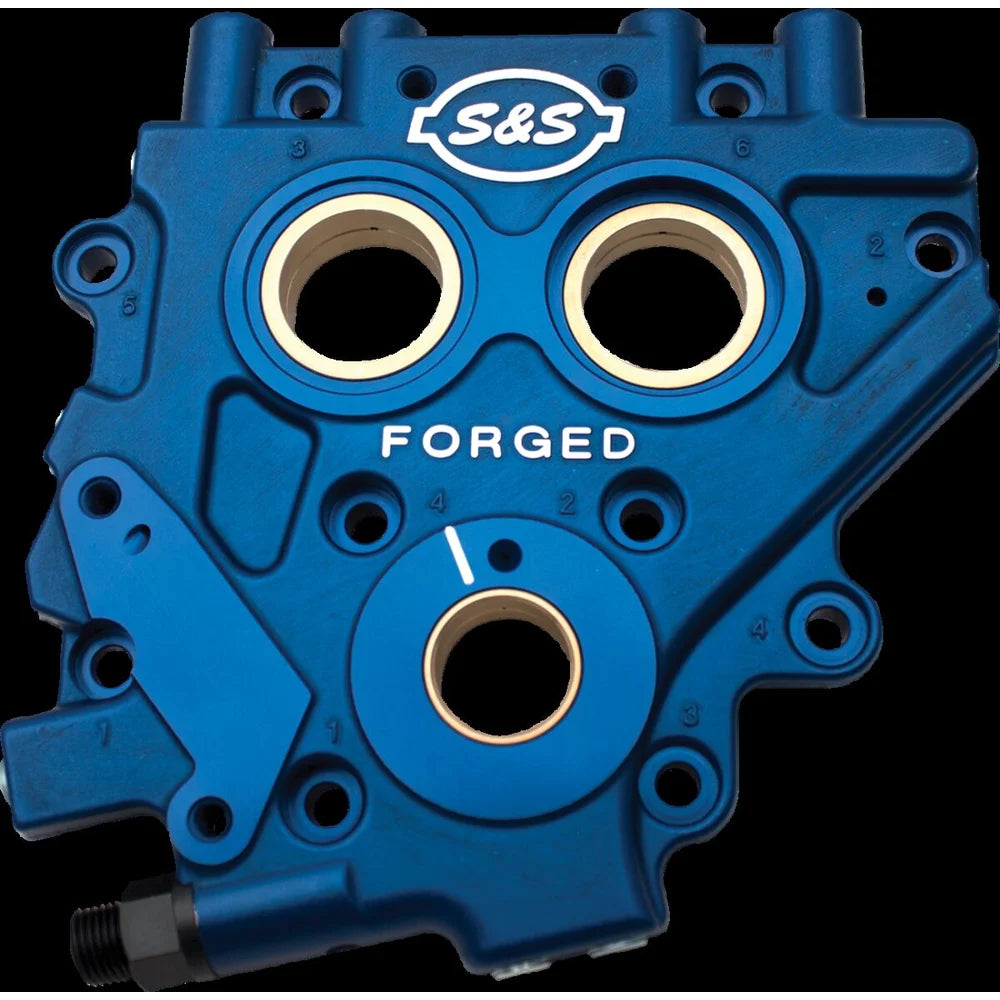Harley-Davidson modeller (06-17) TC3 Cam Support Plate, Blue – S&S Cycle