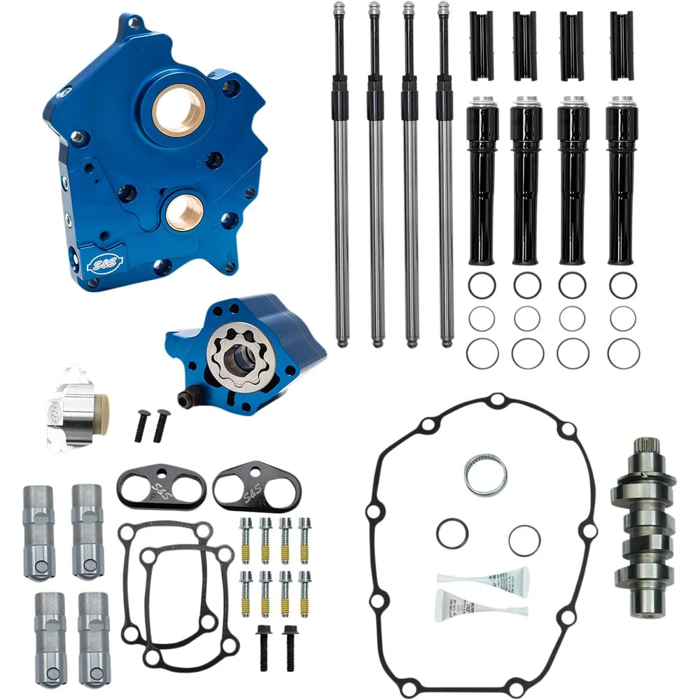 Harley-Davidson modeller (17-26) 475C Chain Drive Cam Chest Kit, black pushrod tubes – S&S Cycle