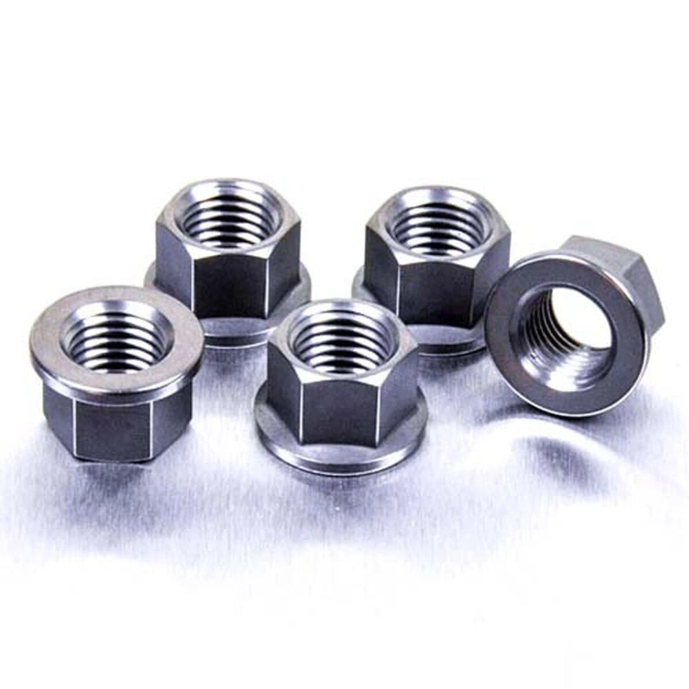 Kædehjulsmøtrikker, M12, 5 stk. – Grade 5 titanium, TI5SPN12C – Pro-Bolt