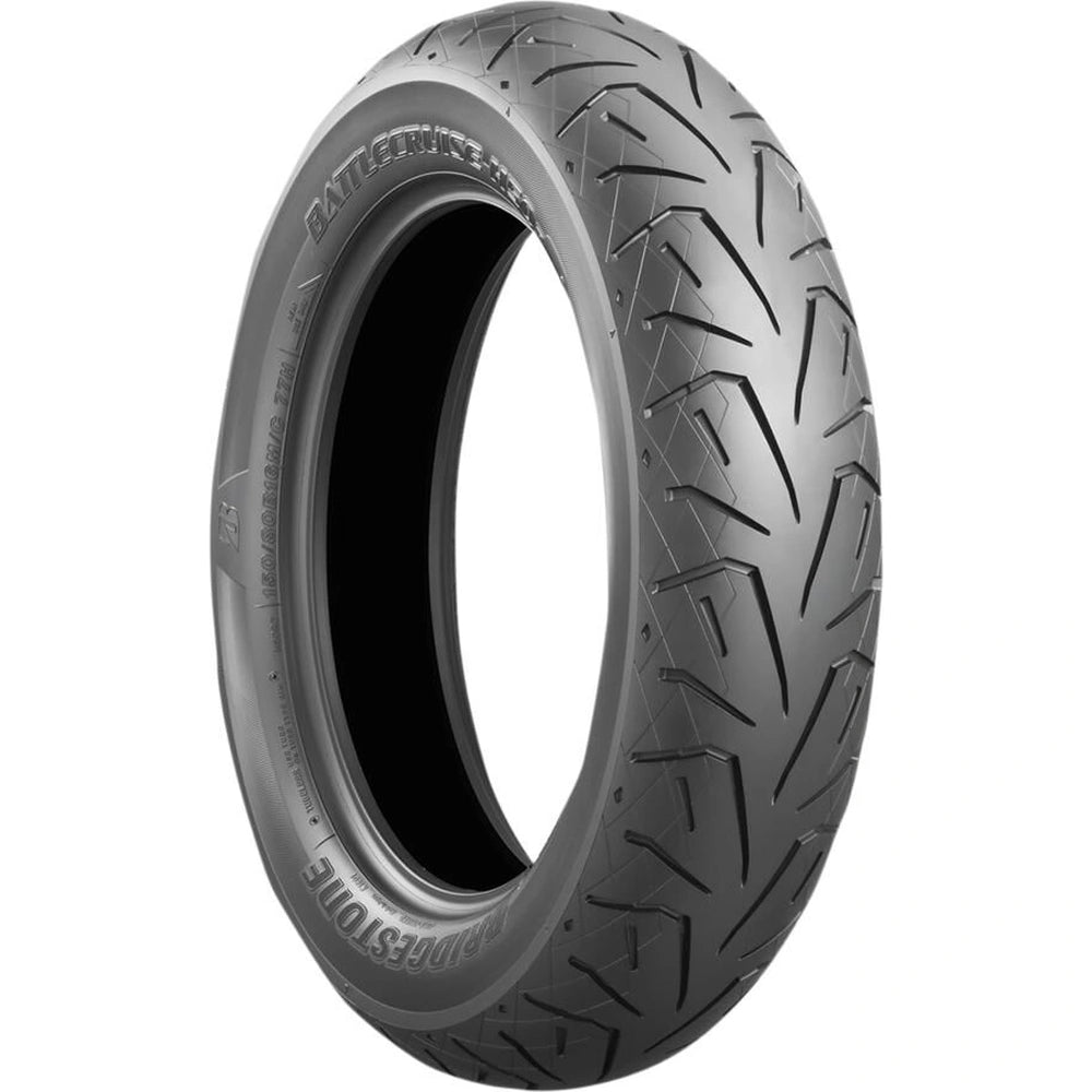 Bridgestone Battlecruise H50 180/65B16 81H TL – bagdæk – originalt Bridgestone bagdæk med let styring, komfort og stabilitet til tunge cruisere. Køb hos Mo2parts.